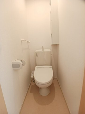 【トイレ】 | シエル | ゆったりとした空間のトイレです