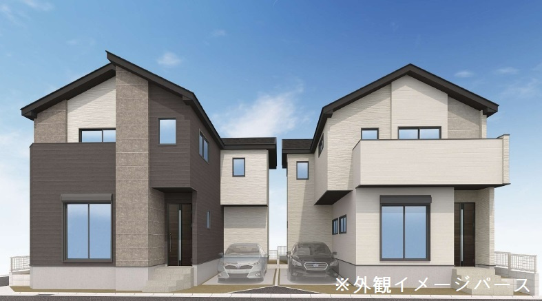 新築一戸建て 所沢市下安松 全２棟の外観