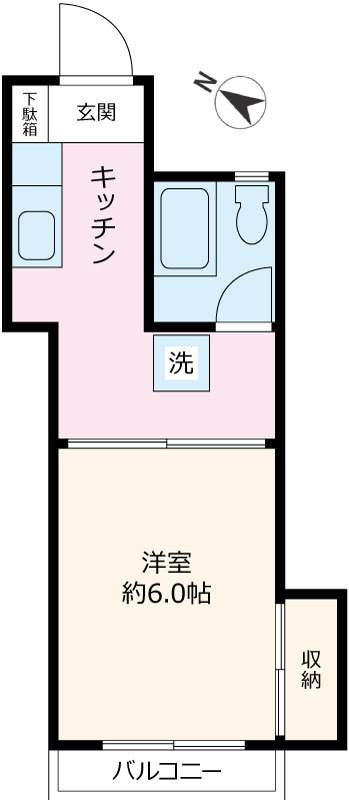 文原ビルの間取り