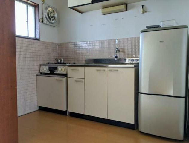 ゆたか荘のキッチン