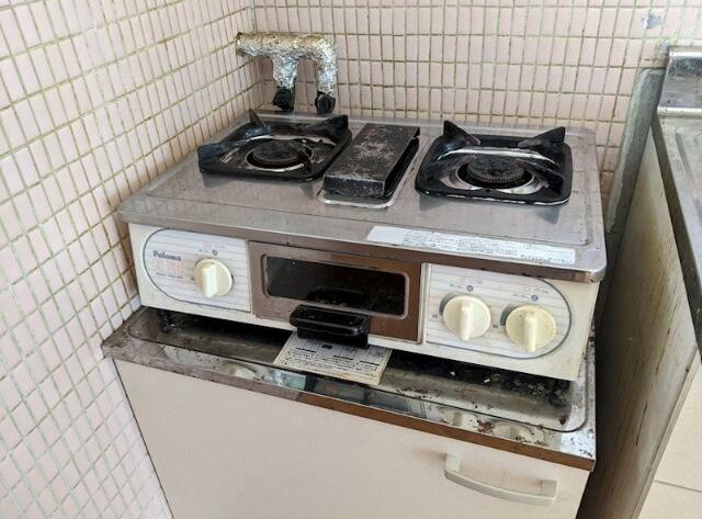 ゆたか荘のキッチン