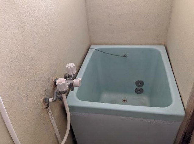 ゆたか荘の浴室