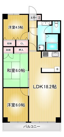 ライオンズマンション久屋公園｜名古屋市の賃貸ならMｙ賃貸の間取り|ライオンズマンション久屋公園