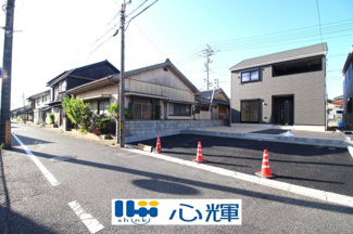 【前面道路含む現地写真】 | クレイドルガーデン山陽小野田市赤崎第２（１号棟） | コミュニティー以外の方々の出入りも少なく、お車の出し入れも楽々です。
