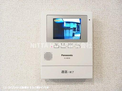 モルゲン・チェーロのセキュリティ|【完成イメージ】ＴＶドアホンを設置◎