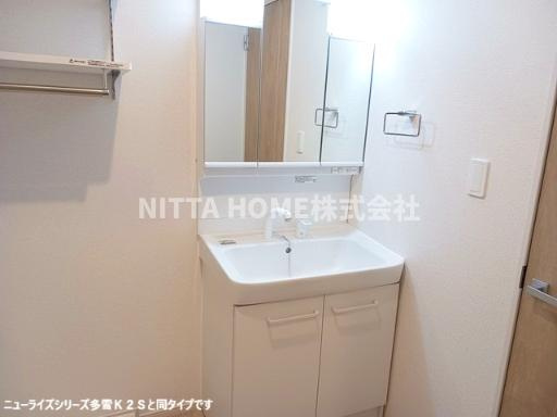 モルゲン・チェーロの洗面所|【完成イメージ】独立洗髪洗面台を設置します★