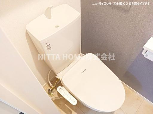 モルゲン・チェーロのトイレ|【完成イメージ】温水洗浄付きのトイレになります◇