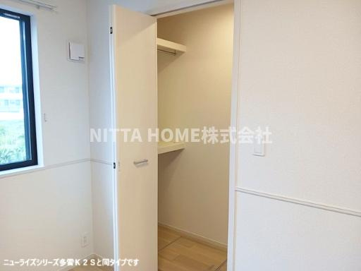 モルゲン・チェーロの収納|【完成イメージ】洋室についているウォークインクローゼットです★