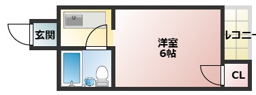 バードヒル古川橋の間取り