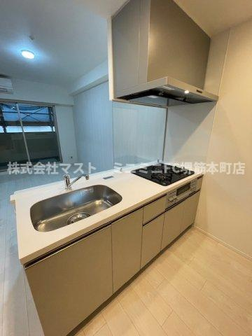 スプランディッド玉造DUEのキッチン