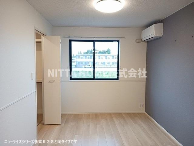 モルゲン・チェーロの内装|【完成イメージ】洋室は６．１帖でウォークインクローゼットが付きます◎