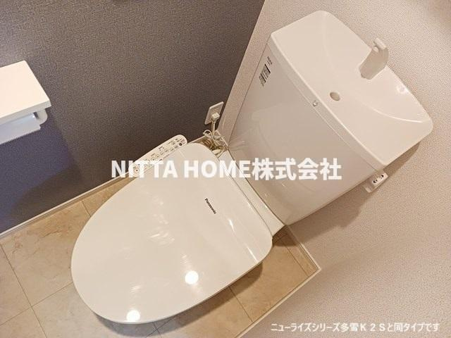 モルゲン・チェーロのトイレ|【完成イメージ】温水洗浄付きのトイレになります◇