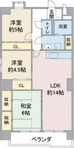 レジデンス栄光の間取り
