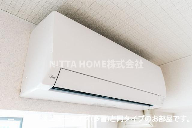 モルゲン・チェーロの設備|【完成イメージ】エアコンは２台付きで全室に標準装備★