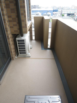 【バルコニー】 | サンパーク板付 | 日当たりの良いバルコニーです！