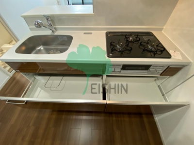 【キッチン】 | カンポドーロ | シンプルな清潔感のあるキッチンです！