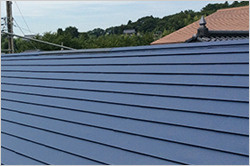 仲介手数料不要　i-passo東区長嶺東６丁目【託麻南小・長嶺中】のその他|屋根材ガルバリウム鋼葺板き。太陽熱を反射しやすく、表面温度・屋内温度の上昇を軽減。耐熱性・耐久性があり、亜鉛鉄板より3～6倍の寿命が期待されたデザイン性のある屋根材です（実際の色とは異なる場合が有り)