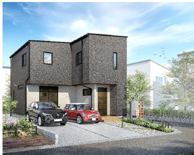 仲介手数料不要　i-passo東区長嶺南６丁目【長嶺小・長嶺中】の外観パース|外観パースです