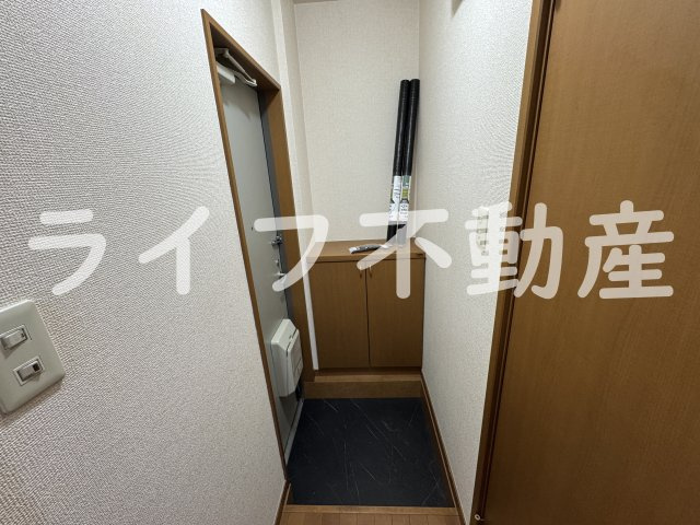 エーデルハイムAの玄関|落ち着いた玄関です