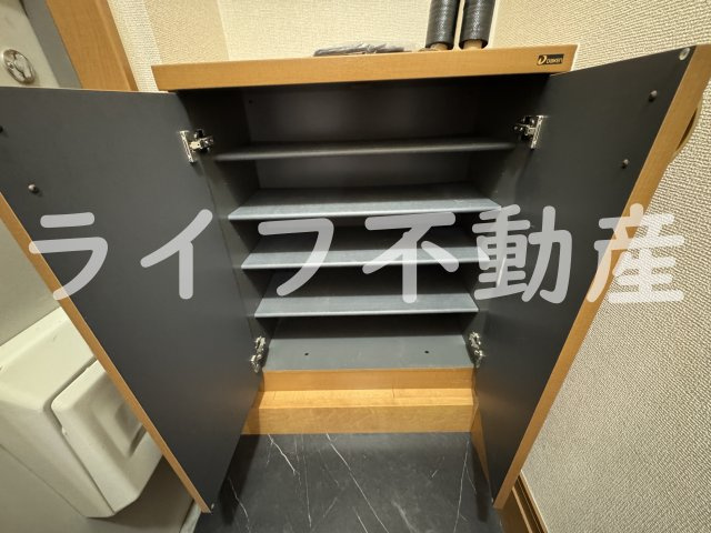 エーデルハイムAの収納|大きなものも収納できそうです