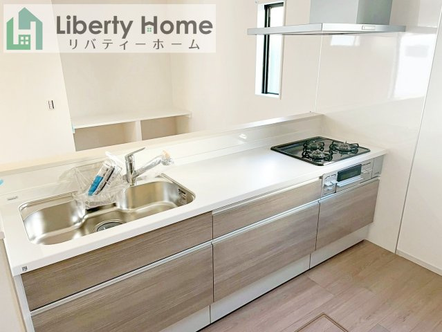 守谷市松ケ丘5期　新築戸建　1号棟のキッチン