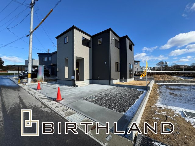 新築戸建・新築建売　須賀川市森宿字安積田【長期優良住宅】西袋一小・西袋中の外観|完成しました！いつでも内覧可能です♪