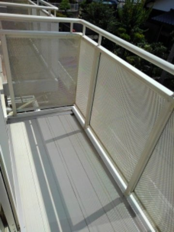 アクア・サイド・ヴィオラＡのバルコニー