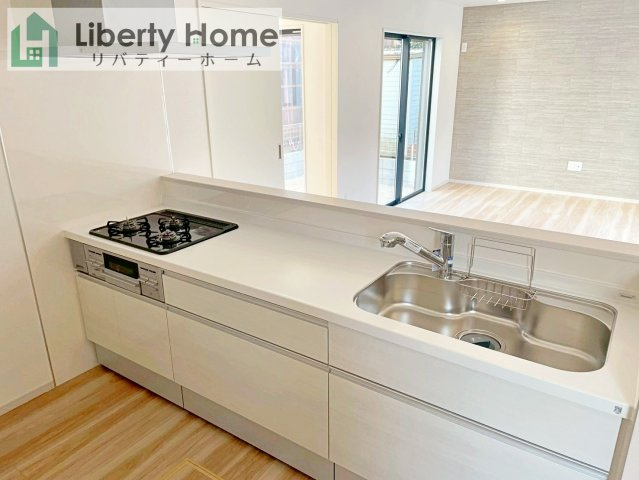 守谷市松ケ丘5期　新築戸建　2号棟のキッチン