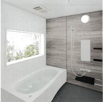 マ・メゾン　佐伯区海老園3丁目　№102の完成予想図|洗面台