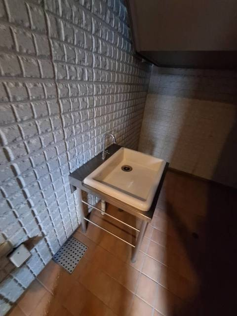 プランドール鎌倉サウスのロビー|ワンちゃん達の足洗い場