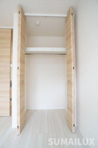 熊本市中央区黒髪３丁目のアパートの収納