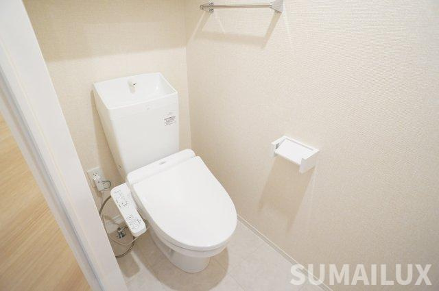 熊本市中央区黒髪３丁目のアパートのトイレ