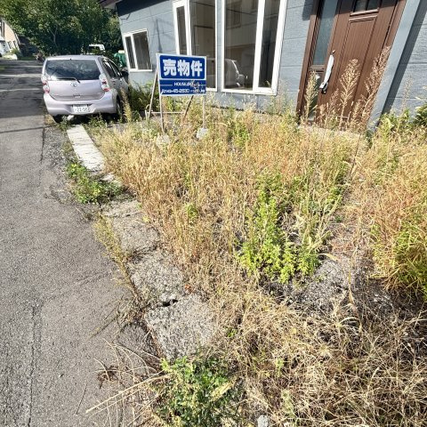 室蘭市小橋内町1丁目21-7戸建の庭