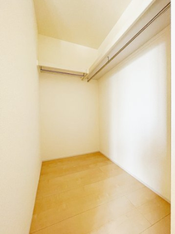 新築戸建・新築建売　須賀川市森宿字安積田【長期優良住宅】西袋一小・西袋中の収納|同社施工例【ウォークインクローゼット】