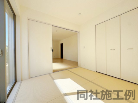 新築戸建・新築建売　須賀川市森宿字安積田【長期優良住宅】西袋一小・西袋中の和室|同社施工例