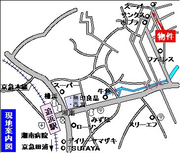 パルクレールの地図|耐震耐火旭化成ヘーベルメゾン　南西向き日当り良好