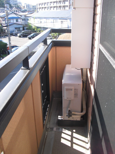 パルクレールのバルコニー|南西向き日当り良好なバルコニー