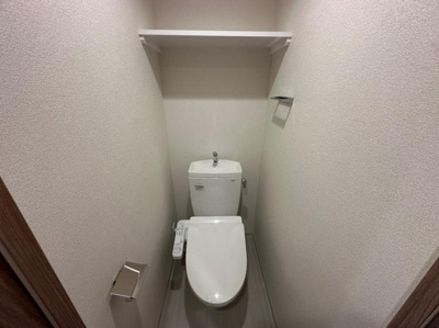 【トイレ】 | プレサンスドームシティ | 落ち着いた色調のトイレです