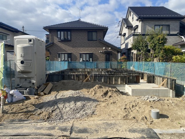 マ・メゾン　佐伯区海老園3丁目　№102の完成予想図|Panasonicのキッチンで、深型食洗機、カップボード付です。