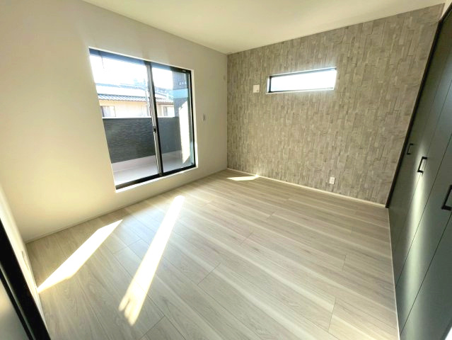 マ・メゾン　佐伯区海老園3丁目　№102の完成予想図|建具はWOODONEのドレタスです。
オフブラック色が高級感を演出します。