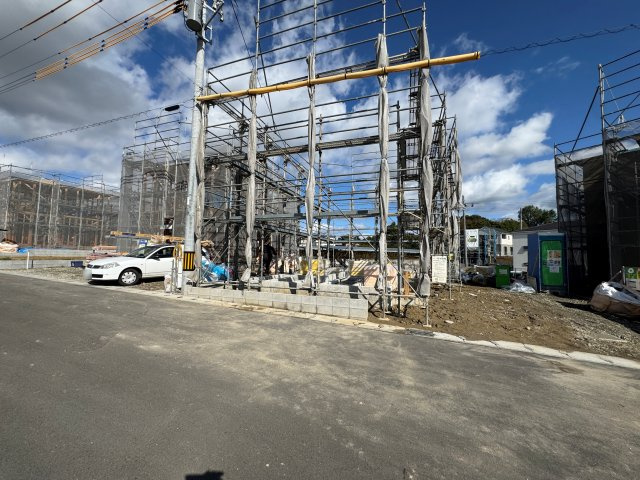 新築戸建・新築建売　須賀川市森宿字安積田【長期優良住宅】西袋一小・西袋中の前面道路含む現地写真