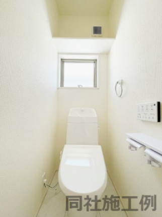 新築戸建・新築建売　須賀川市森宿字安積田【長期優良住宅】西袋一小・西袋中のトイレ|同社施工例