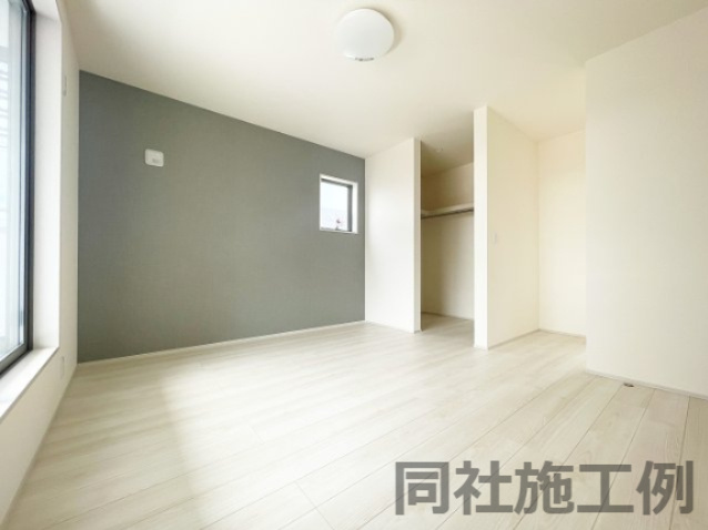 新築戸建・新築建売　須賀川市森宿字安積田【長期優良住宅】西袋一小・西袋中の洋室|同社施工例