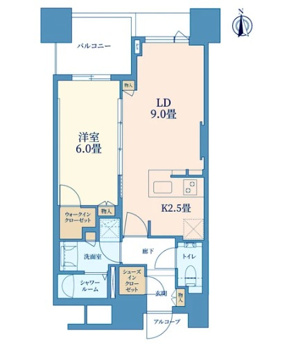 【間取り】 | ★仲介手数料無料★DEUX TOURSイースト(オーナーチェンジ物件）
