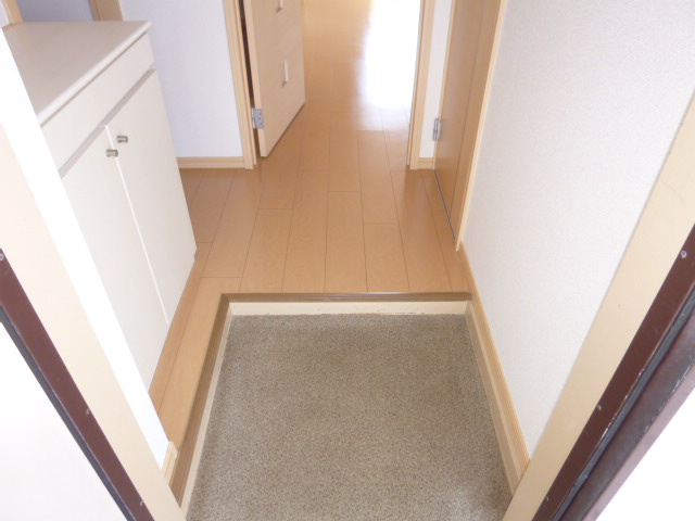 エルディムおさきＢの玄関