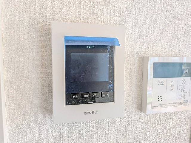 八王子市　めじろ台　新築一戸建てのセキュリティ|～TVモニター付インターホン　訪問者の確認に便利です～