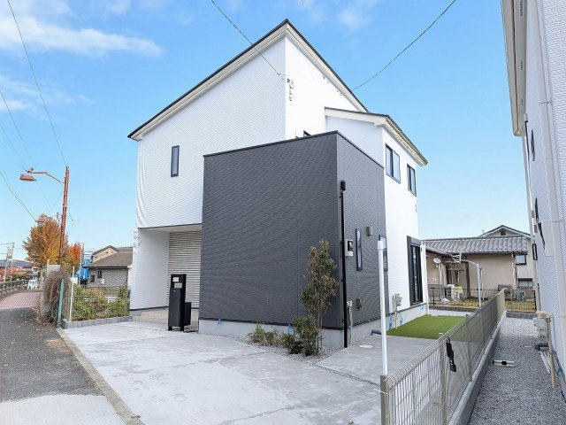 八王子市　めじろ台　新築一戸建ての外観|～めじろ台駅徒歩11分・狭間駅徒歩15分　2台駐車可能　ZEH水準の省エネ住宅～