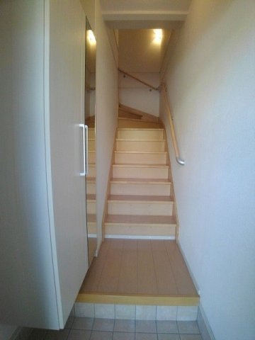 ジェルメ　Ａの玄関