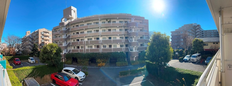 ガーデンコート清瀬４号棟の駐車場