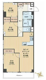 【間取り】 | エンゼルハイム浦和花月